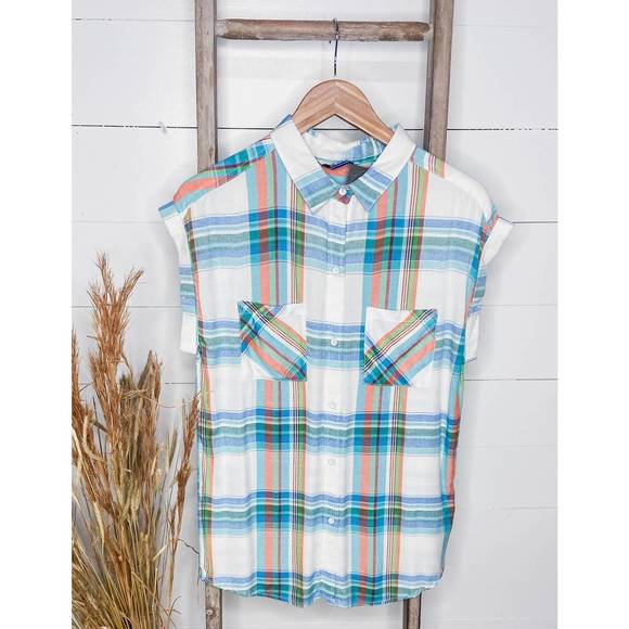 NEW KAVU belfair top in beach vibe - Picture 2 of 2